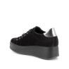 SNEAKERS CON ZEPPA IGI&CO DONNA NERO IN PELLE 6672211