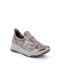 SNEAKERS SLIP-ON ENVAL SOFT DONNA TAUPE LAMINATO 6776933