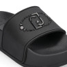 CIABATTE LIU JO DONNA MYKONOS 01 - SLIPPER RUBBERIZED BLACK BA6077EX02822222 