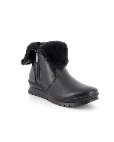 STIVALETTO IGI&CO DONNA IN PELLE NERO GORE-TEX 6658700