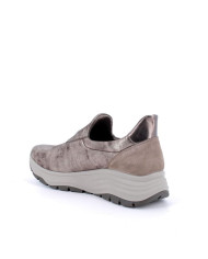 SNEAKERS SLIP-ON ENVAL SOFT DONNA TAUPE LAMINATO 6776933