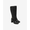 STIVALI NEROGIARDINI DONNA GUANTO NERO TPU SIRACUSA PLATO' TACCO 8CM I514324D/100