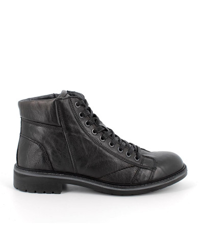 ANFIBIO IGI&CO UOMO SCARPONCINI IN PELLE  NERO 4605000