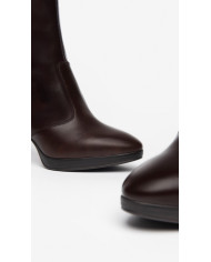 STIVALI CON TACCO NEROGIARDINI DONNA IN PELLE T.MORO TACCO 9,5 CM  I308910D/300