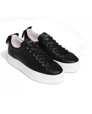 SNEAKERS NEROGIARDINI DONNA GUANTO NERO PU.MONOD.CAPRAIA 927 E306520D/100