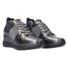 SNEAKERS NEROGIARDINI DONNA CON ZEPPA PARADISE PERL.PIOMBO T.BRILL ANTRACITE A908860D109