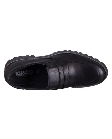 MOCASSINO IGI&CO DONNA VITELLO RUSTY/NERO 2650000