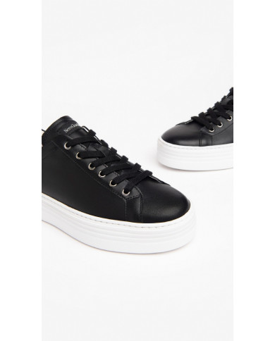 SNEAKERS NEROGIARDINI DONNA GUANTO NERO PU.MONOD.CAPRAIA 927 E306520D/100