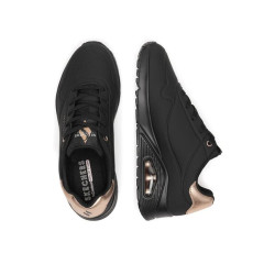 SNEAKERS SKECHERS UOMO UNO - GOLDEN AIR BLACK 177094 NAT