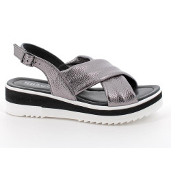 SANDALO CON ZEPPA IGI&CO DONNA GRIGIO SCURO 3686000