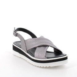 SANDALO CON ZEPPA IGI&CO DONNA GRIGIO SCURO 3686000