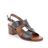 SANDALI CON TACCO IGI&CO DONNA PELLE SINTETICA MARRONE SCURO TACCO 5,7CM 5689200