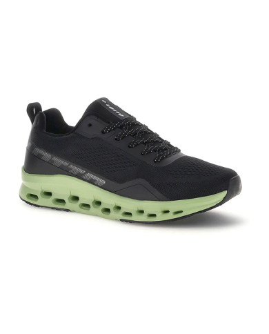 SNEAKERS LOTTO UOMO VENTO 50 AMF NEXT ALL BLACK/HEMLOCK GREEN 223780 EJB