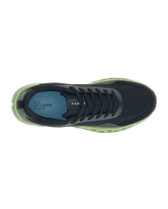 SNEAKERS LOTTO UOMO VENTO 50 AMF NEXT ALL BLACK/HEMLOCK GREEN 223780 EJB