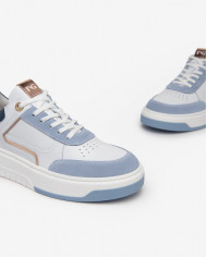 SNEAKERS NEROGIARDINI DONNA SKIPPER BIANCO/FIORDALISO E409992D/623