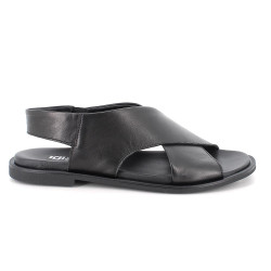 SANDALI IGI&CO DONNA VIT. CRUST NERO CON ELASTICO 1184700    