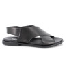 SANDALI IGI&CO DONNA VIT. CRUST NERO CON ELASTICO 1184700    