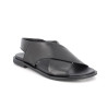 SANDALI IGI&CO DONNA VIT. CRUST NERO CON ELASTICO 1184700    