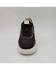 SNEAKERS NEROGIARDINI DONNA GUANTO NERO BRILL COLORE PLATINO I205380D/100
