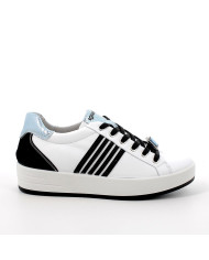 SNEAKERS IGI&CO DONNA NAPPA SOFT BIANCO/NERO 5657222