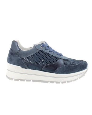 SNEAKERS IGI&CO DONNA SCAMOSCIATO TESSUTO JEANS BLU 5662244