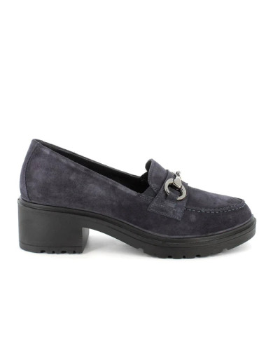 MOCASSINO CON TACCO IGI&CO DONNA SCAM.SUPER10/12 BLU  4651533