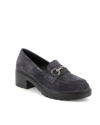 MOCASSINO CON TACCO IGI&CO DONNA SCAM.SUPER10/12 BLU  4651533