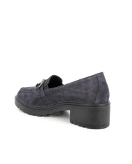 MOCASSINO CON TACCO IGI&CO DONNA SCAM.SUPER10/12 BLU  4651533