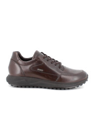 SNEAKERS IGI&CO UOMO GORE-TEX IN PELLE MARRONE SCURO 6638311