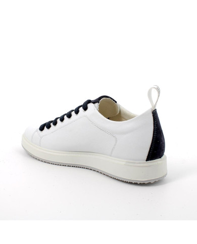 SNEAKERS IGI&CO UOMO PELLE/COTONE WHITE 5628400