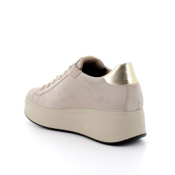 SNEAKERS CON ZEPPA DONNA VISONE IN PELLE 6672233