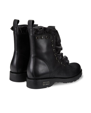 ANFIBIO CULT DONNA ZEPPELIN 3202 MID W LEATHER BLACK ( RUCHES ) CLW320200