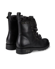 ANFIBIO CULT DONNA ZEPPELIN 3202 MID W LEATHER BLACK ( RUCHES ) CLW320200