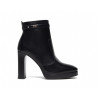 TRONCHETTI NEROGIARDINI DONNA IN PELLE nero TACCO 10.5 CM ZIP I308722DE/100
