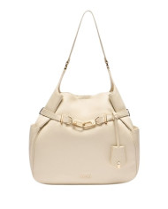 BORSA A SPALLA LIU JO DONNA ECS HOBO CREAM 32X14X31CM AA5048 E0037 X0459