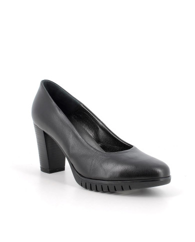 DECOLLETE' IGI&CO DONNA IN PELLE NERO TACCO 6,3CM 6697400