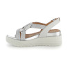 SANDALO CON ZEPPA STONEFLY DONNA PARKY 24 WEAVED/LTH CLOUD WHITE/SILVER METAL 220895 849