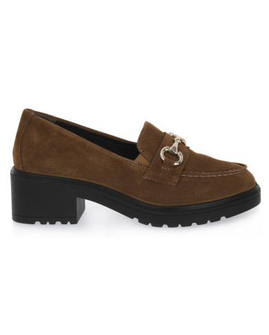 MOCASSINO CON TACCO IGI&CO DONNA SCAM.SUPER10/12 COGNAC 4651544