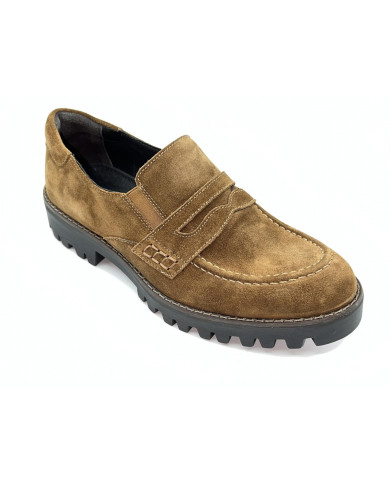 MOCASSINO IGI&CO DONNA SCAMOSCIATO SUPER10/COGNAC 2650022