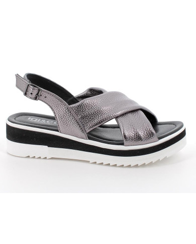 SANDALO CON ZEPPA IGI&CO DONNA GRIGIO SCURO 3686000