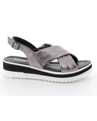 SANDALO CON ZEPPA IGI&CO DONNA GRIGIO SCURO 3686000