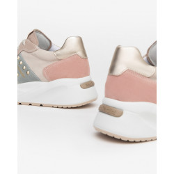 SNEAKERS NEROGIARDINI DONNA PELLE MULTICOLOR E409851D/603