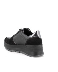 SNEAKERS CON ZEPPA IGI&CO DONNA NERO/LAMINATO IN PELLE 6675200