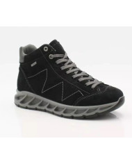 SNEAKERS IGI&CO DONNA GORE-TEX IN PELLE NERO 4677900