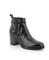 STIVALETTI IGI&CO DONNA IN PELLE NERO TACCO 7CM 6698800