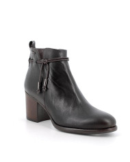 STIVALETTI IGI&CO DONNA IN PELLE CASTAGNO TACCO 7CM 6698811