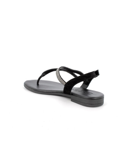 SANDALO CON INFRADITO SCAMOSC.SOFT NERO 3683600