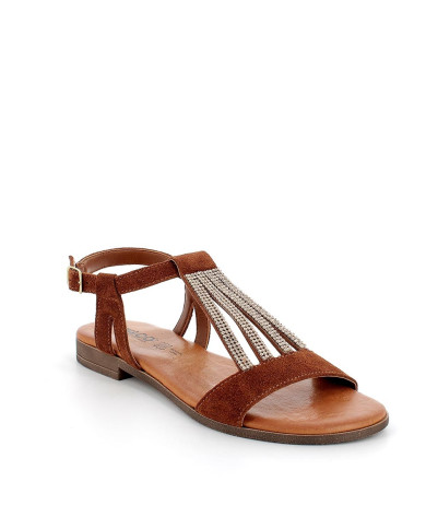 SANDALO IGI&CO DONNA SCAMOSC.SOFT MARRONE 3683522