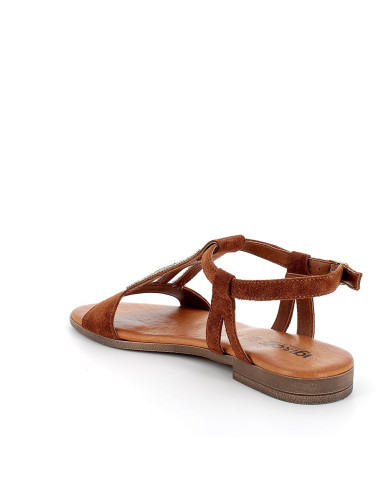 SANDALO IGI&CO DONNA SCAMOSC.SOFT MARRONE 3683522