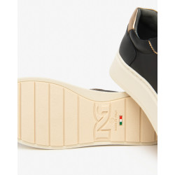 SNEAKERS  NEROGIARDINI DONNA GUANTO NERO NETTUNO SANDALO TR GONZAGA I514170D/100